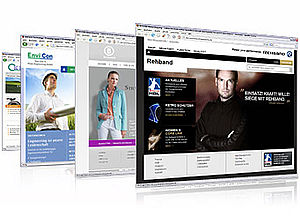 Unsere Arbeit im Bereich Web- und Screendesign in der Übersicht