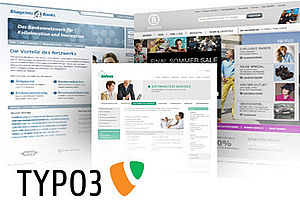 Unsere Arbeit im Bereich TYPO3 – Content Management System in der Übersicht