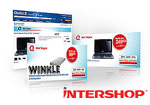 Unsere Arbeit im Bereich Intershop - Enfinity in der Übersicht