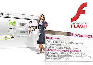 Unsere Arbeit im Bereich Flash-Projekte in der Übersicht