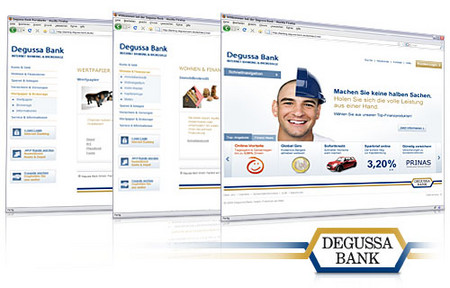 Zu Degussa Bank Collage: Degussa Bank