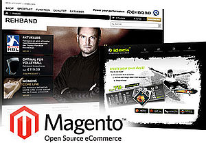 Unsere Arbeit im Bereich Magento eCommerce in der Übersicht