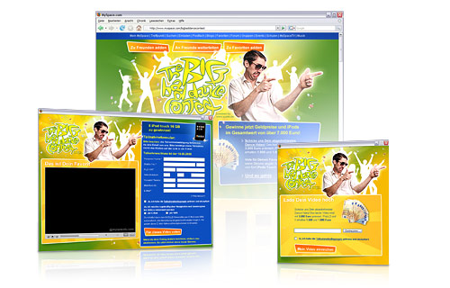 mySpace Mitmachkampagne