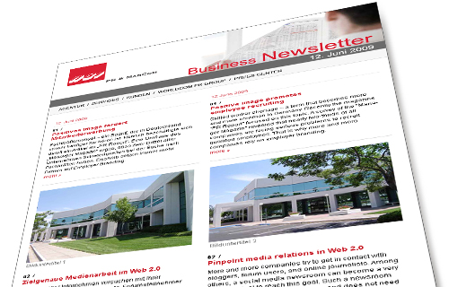 Personalisierte B2B-Newsletter Personalisierte B2B-Newsletter